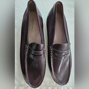 Banana Republic men's leather loafers